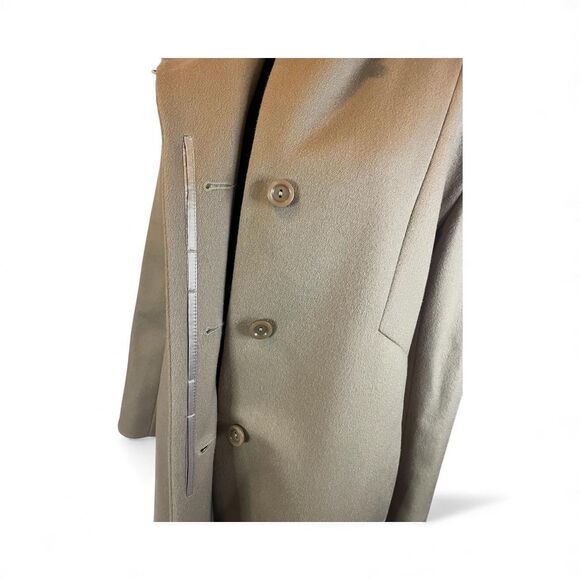 Cinzia Rocca Women's Tan and Brown Coat Size 8 - Picture 4 of 8